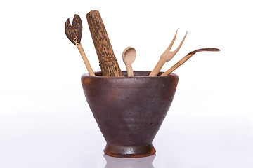 Image showing Kitchen wood tools