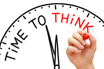 Image showing Time to Think