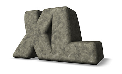 Image showing xl stone