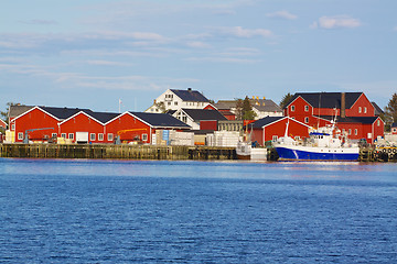 Image showing Fishing port