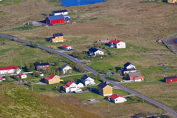 Image showing Norwegian village