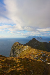 Image showing Coastal cliffs