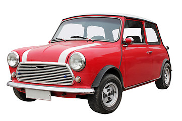 Image showing Old Mini Car