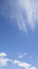 Image showing blue sky and clouds