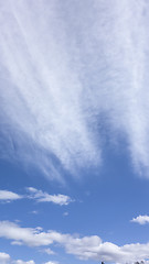 Image showing blue sky and clouds