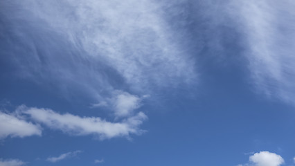 Image showing blue sky and clouds