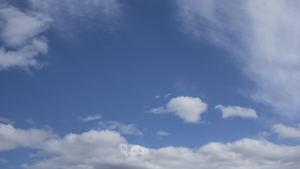 Image showing blue sky and clouds