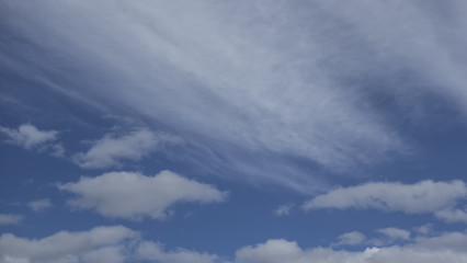 Image showing blue sky and clouds