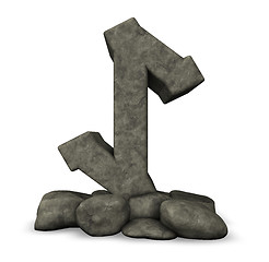 Image showing stone rune