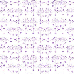 Image showing seamless floral pattern