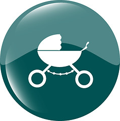 Image showing stroller icon in mode