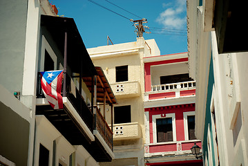 Image showing Street in old San Juan, Puerto Rico