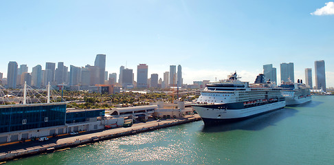 Image showing Port of Miami, Florida