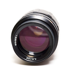 Image showing photo lens closeup