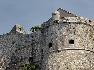 Image showing Guard house on Dubrovnik wall