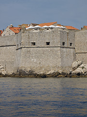 Image showing Dubrovnik city wall