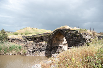 Image showing Ancient bridge ruins