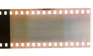 Image showing Old vintage film strip.Retro style