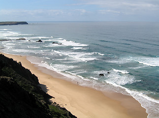Image showing Loneley beach