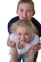 Image showing Brother and sisters