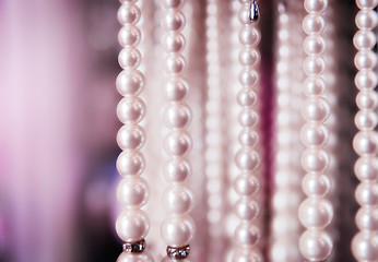 Image showing pearl necklaces for sale