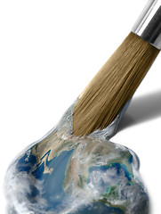 Image showing global paint
