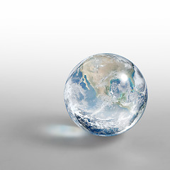 Image showing crystal globe