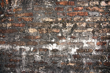 Image showing old brick wall grunge background