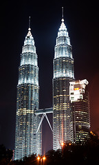 Image showing kuala lumpur twin towers