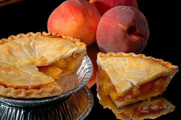 Image showing Peach Pie