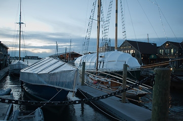 Image showing newport rhode island downtown