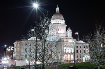 Image showing Rhode Island State House in Providence, Rhode Island.