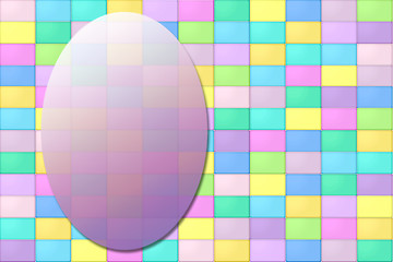 Image showing Pastel Tiles