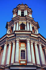 Image showing bell tower in the Kiev lavra of the Caves