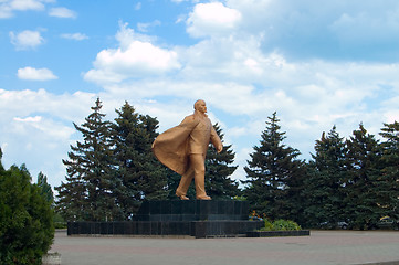 Image showing Staue of Soviet former Vladimir Lenin