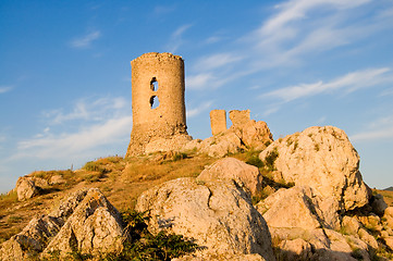 Image showing old fortress in Crimea