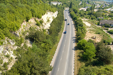 Image showing mountain road