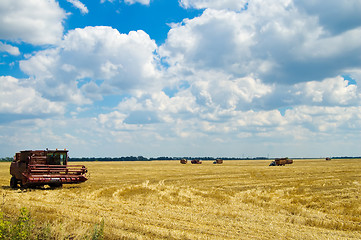 Image showing wheel combine