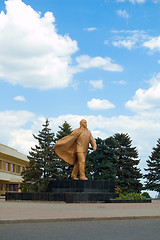 Image showing Staue of Soviet former Vladimir Lenin