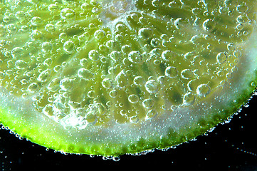 Image showing lime in soda drink