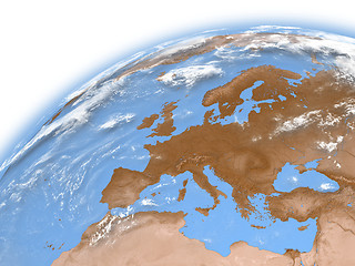 Image showing Europe on Earth