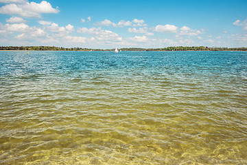 Image showing Water of Chiemsee