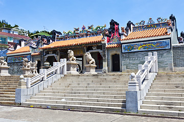 Image showing Temple in Hong Kong, China. 