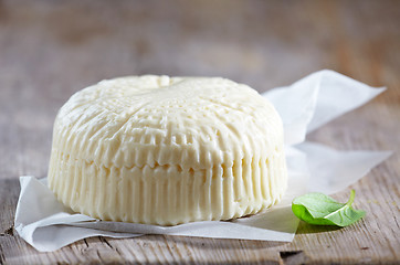 Image showing fresh feta cheese 