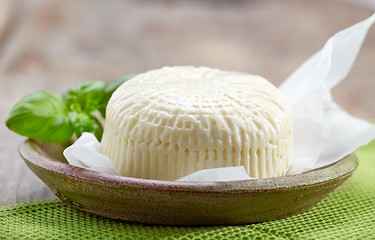 Image showing fresh feta cheese 