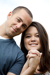 Image showing Happy Interracial Married Couple