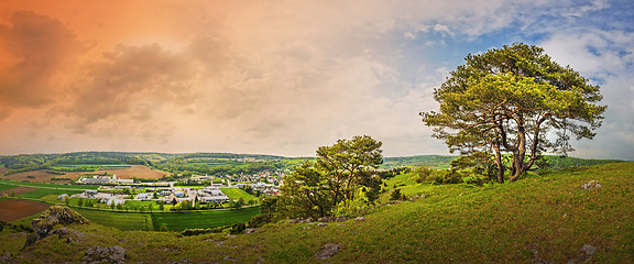 Image showing Panorama landscape Germany