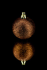 Image showing christmas decoration in brown