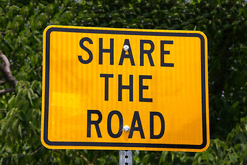 Image showing Share the Road