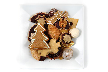 Image showing czech christmas cookies 